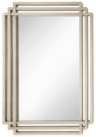 RV Astley Oswin Champagne Silver Wall Mirror - Modern Home Interiors