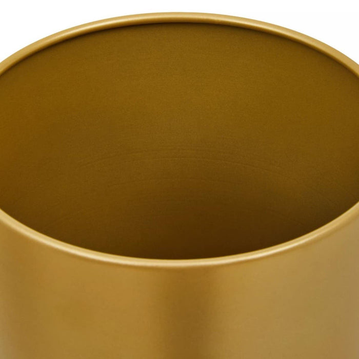 Floor Standing Planter - Gold