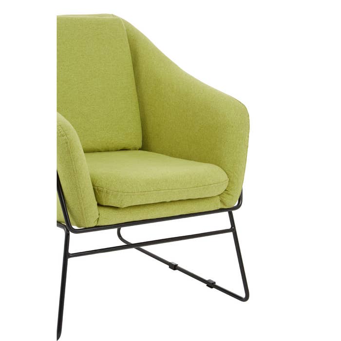 Scandi Green Occasional Armchair