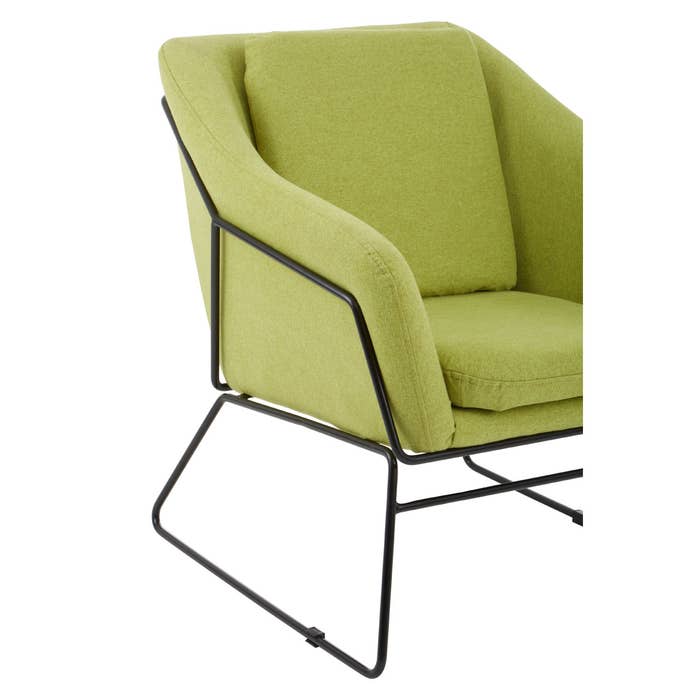 Scandi Green Occasional Armchair