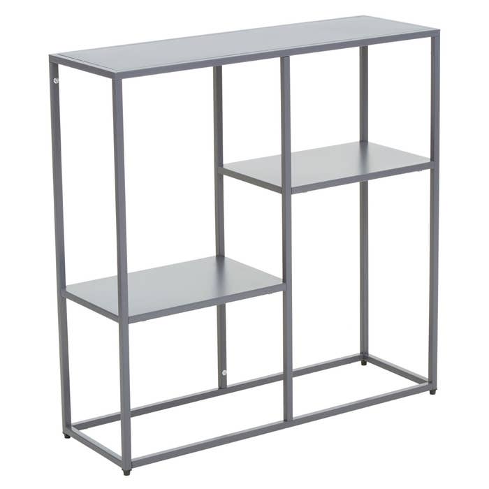 Grey Metal Multi Shelf Unit