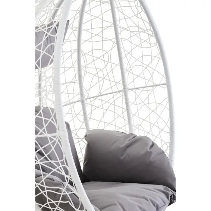 Garden / Conservatory Egg Hanging Chair - White