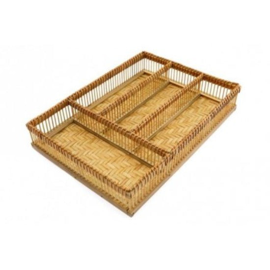 Bamboo Kitchenware Organiser Tray, 36 x 26cm