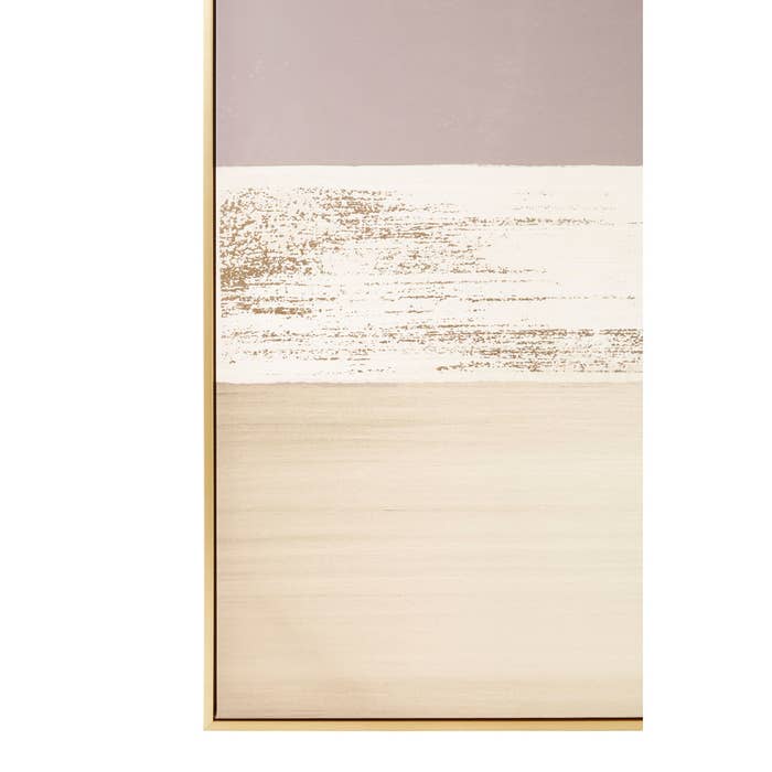 Canvas Gold and Grey Foil Wall Art