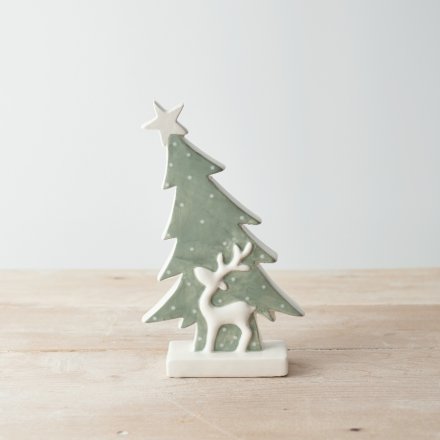 Reindeer Tree Ornament 20cm