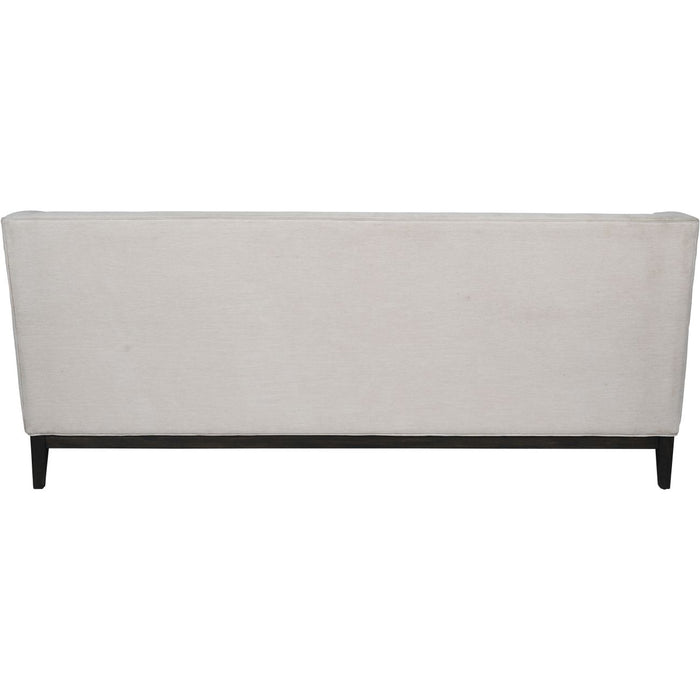 Theodore Buttoned Sofa in Ivory Fabric 200cm