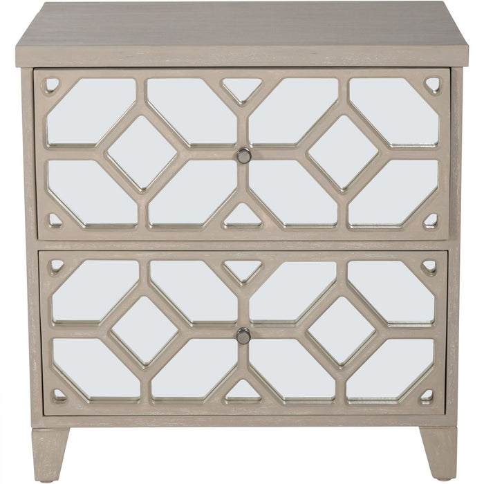 Campbell 2 Drawer Side Table