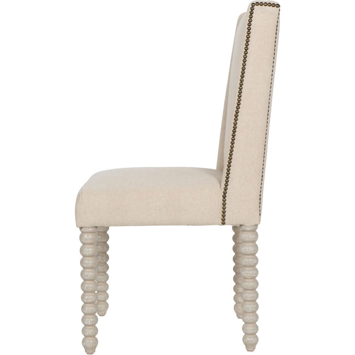 Barnabus Upholstered Dining Chair Ivory