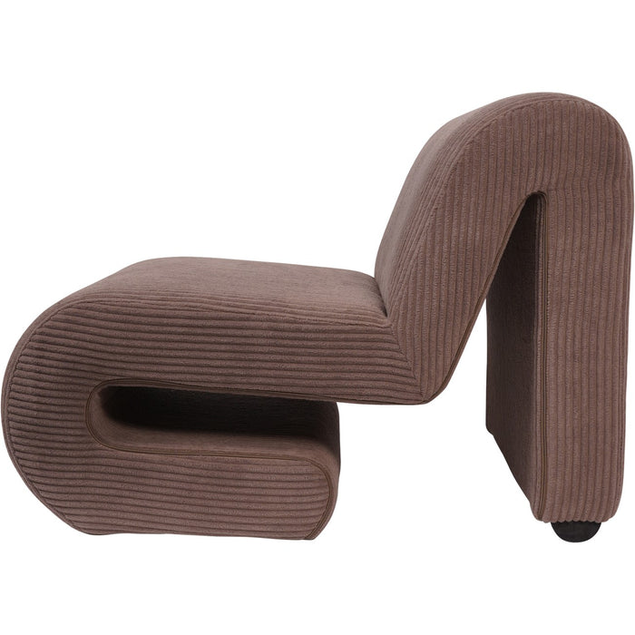 Ellis Chair Mid Brown Corduroy