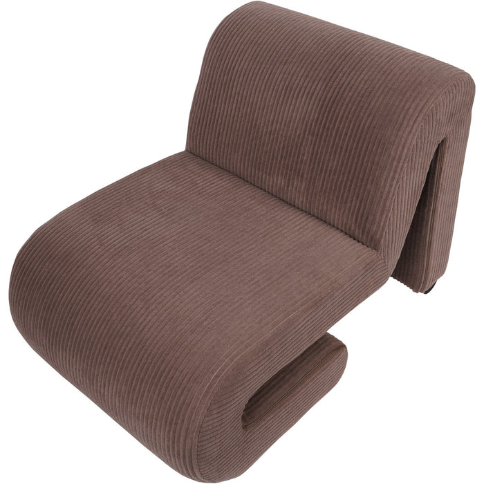 Ellis Chair Mid Brown Corduroy