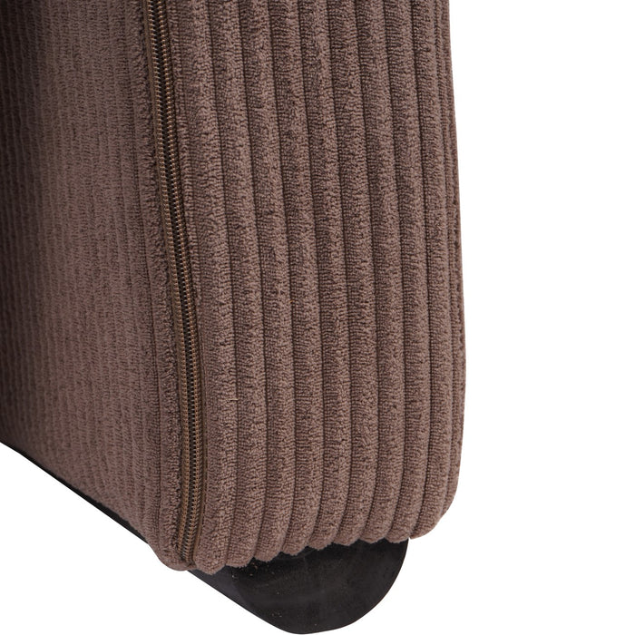 Ellis Chair Mid Brown Corduroy