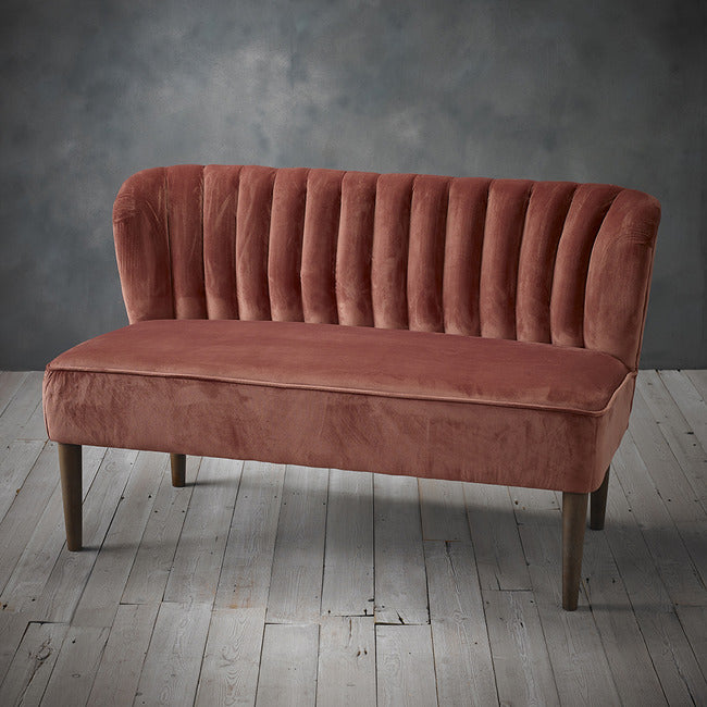 Bella 2 Seater Sofa Vintage Pink