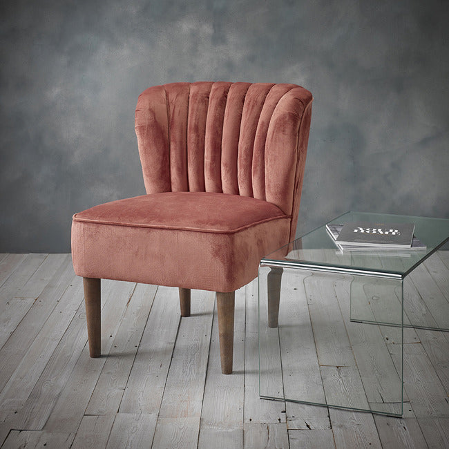 Bella Chair Midnight Vintage Pink