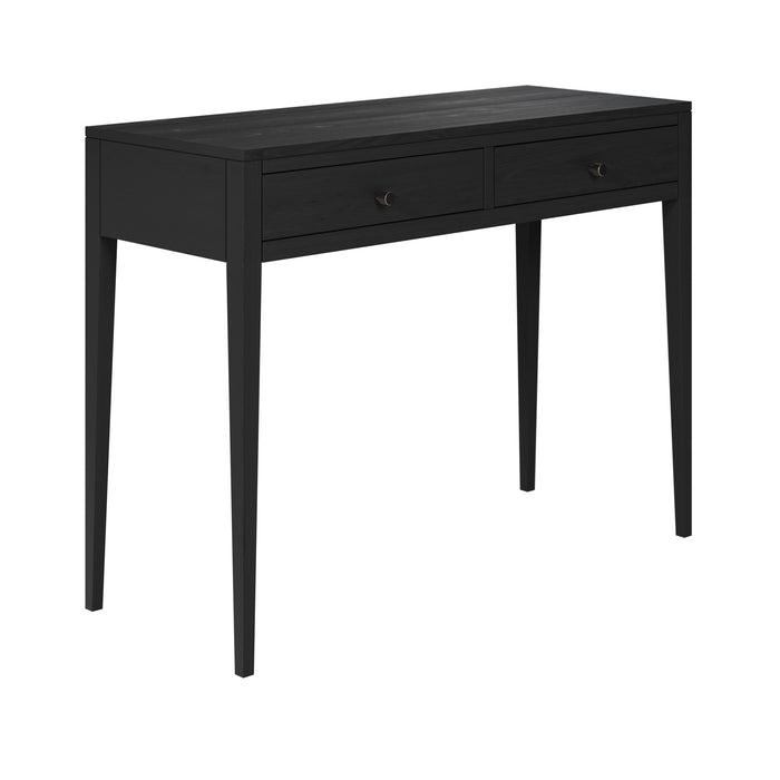 Radford Console Table | Black 2 Drawers