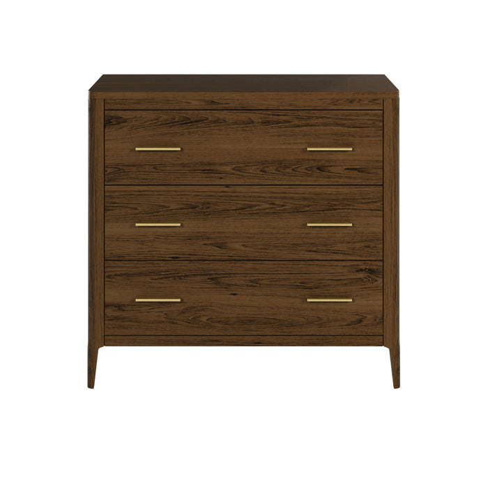 Abberley Chest of Drawers | Brown 3 Drawers