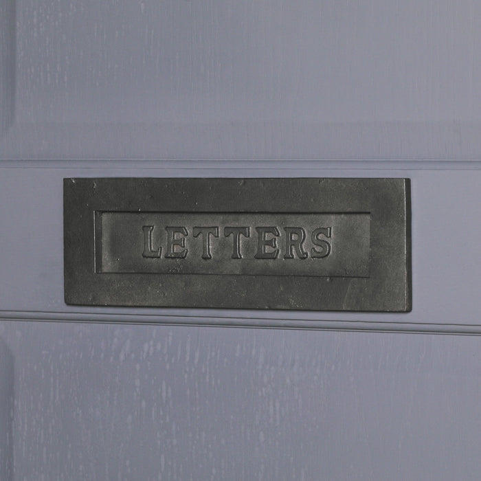 Cast Iron Door Letter Plater 12"