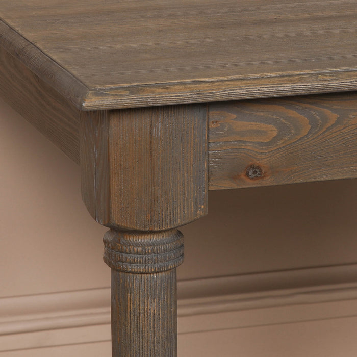 Rustic Pine 110cm Square Dining Table