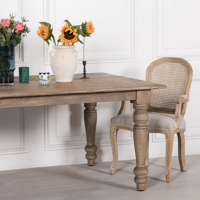 Rustic Pine Extra Large Farmhouse Dining Table 300cm