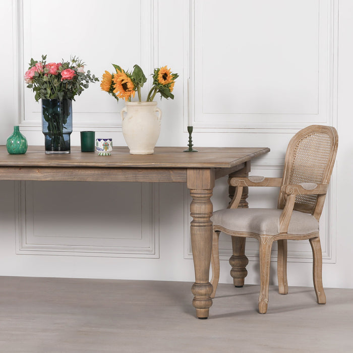 Rustic Pine Extra Large Farmhouse Dining Table 300cm