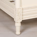Aged Mahogany Wood Ivory Single Bed Frame - Modern Home Interiors