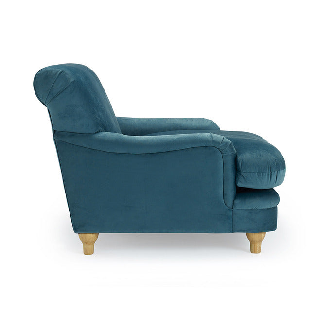 Plumpton Chair - Peacock Blue