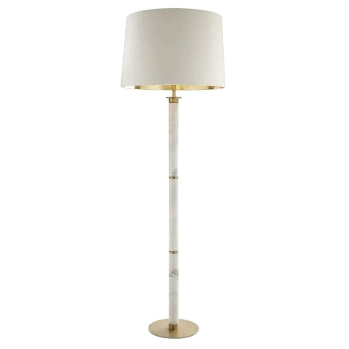 Donal Antique Marble Floor Lamp (Base Only)