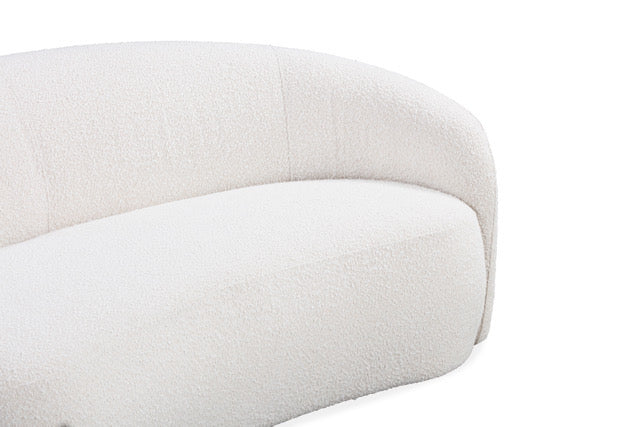 Bighton Sofa | Off White Boucle Fabric
