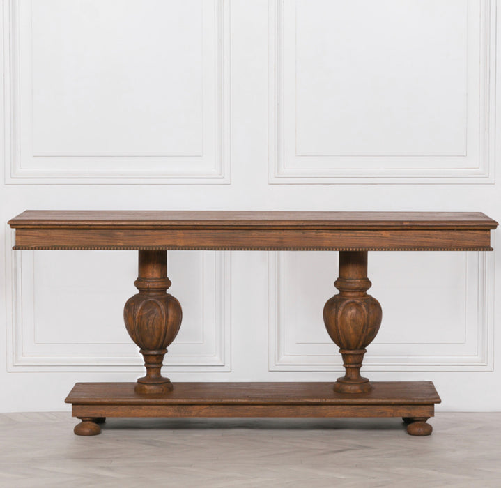 Rustic Wooden Console Table 180cm