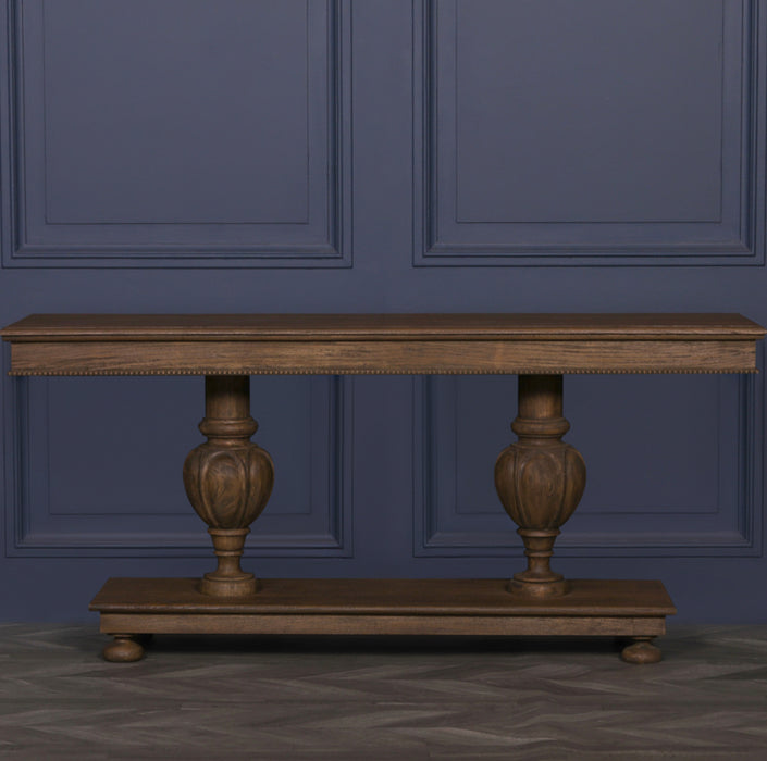Rustic Wooden Console Table 180cm