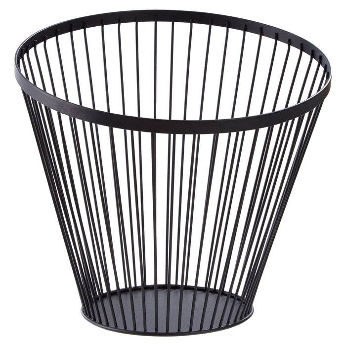 Oblique Matte Black Frame Basket - Tall