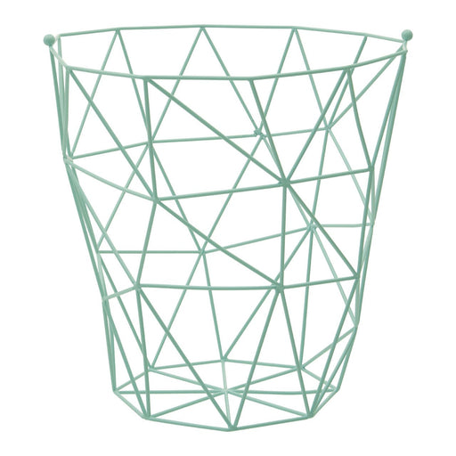 Vertex Green Finish Storage Basket - Modern Home Interiors