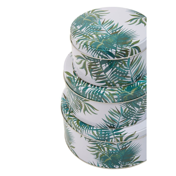 Palm Storage Tins (Set of 3)