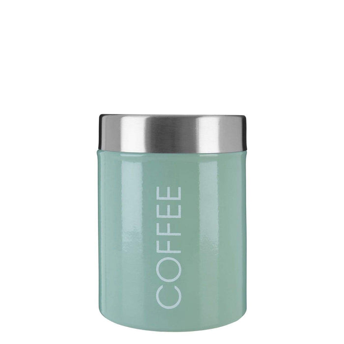 Liberty Pistachio Enamel Coffee Canister - Modern Home Interiors