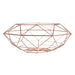 Vertex Copper Finish Wide Fruit Basket - Modern Home Interiors