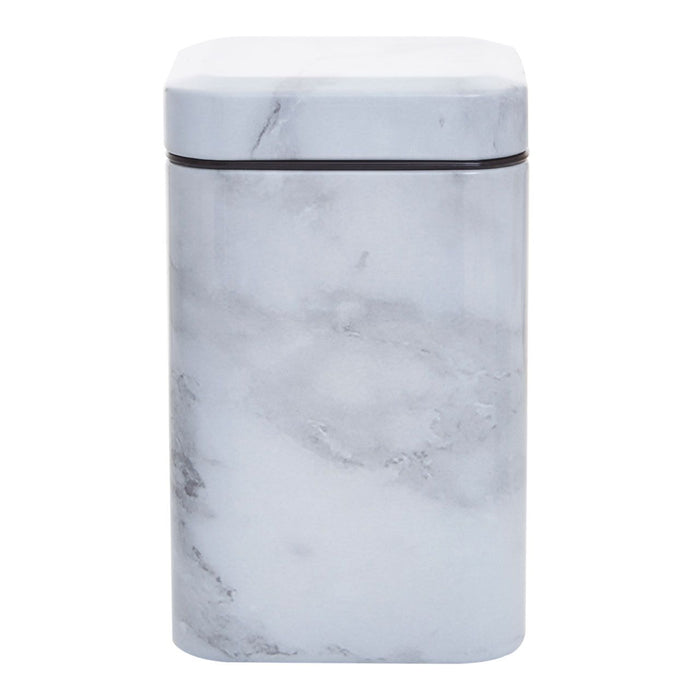 White/Grey Marble Effect Storage Tin Set