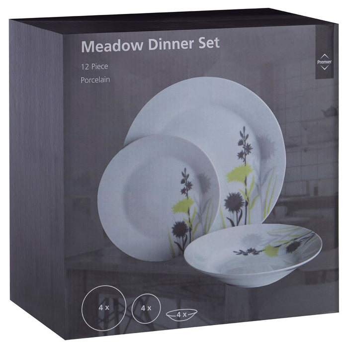 Meadow Dinner Plates Set (12pc)