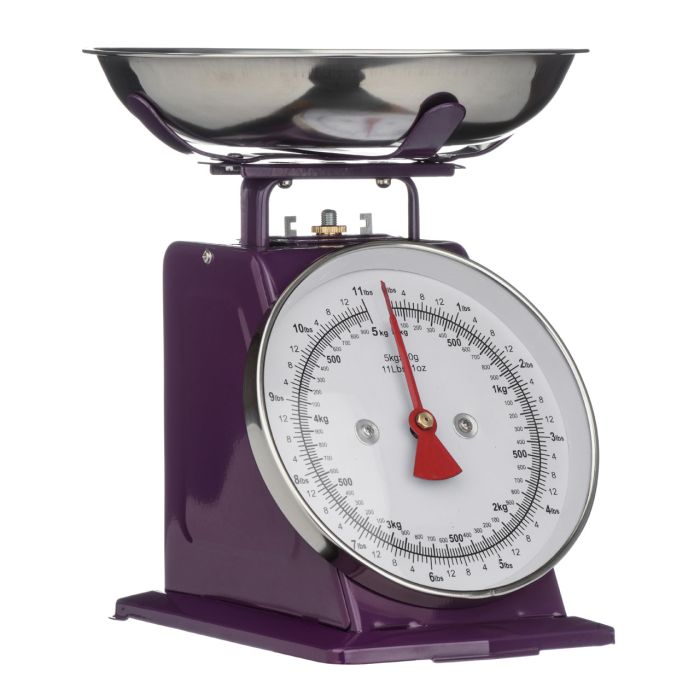 Retro Kitchen Scale 5KG - Purple