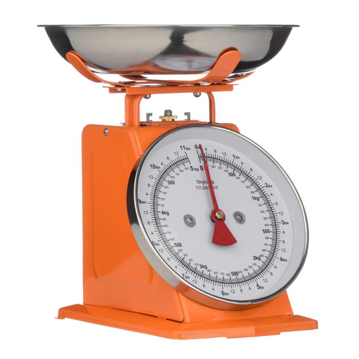 Retro Kitchen Scale 5KG - Orange