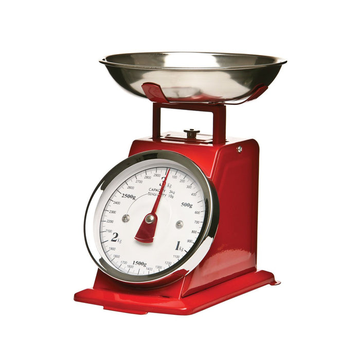 Red Kitchen Scale - 3KG
