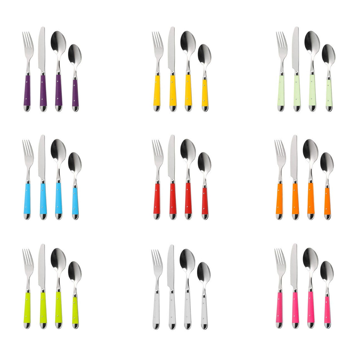 16Pc Cutlery Set - 9 Colours Available | Modern Home Interiors