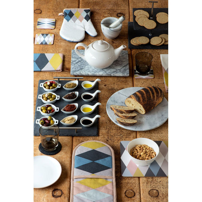 White Marble Mortar and Pestle Set