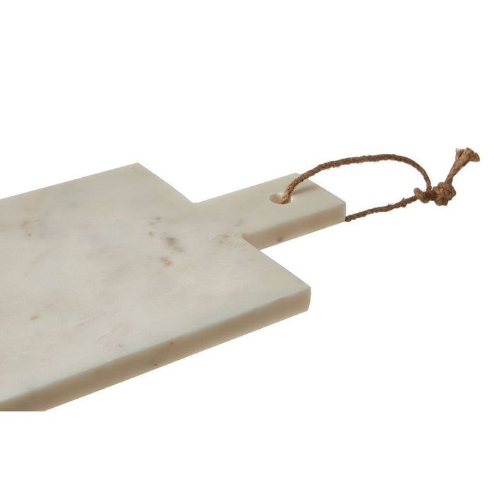 Paddle Board Chopping Board White and Grey Stone Marble - 44 x 21cm