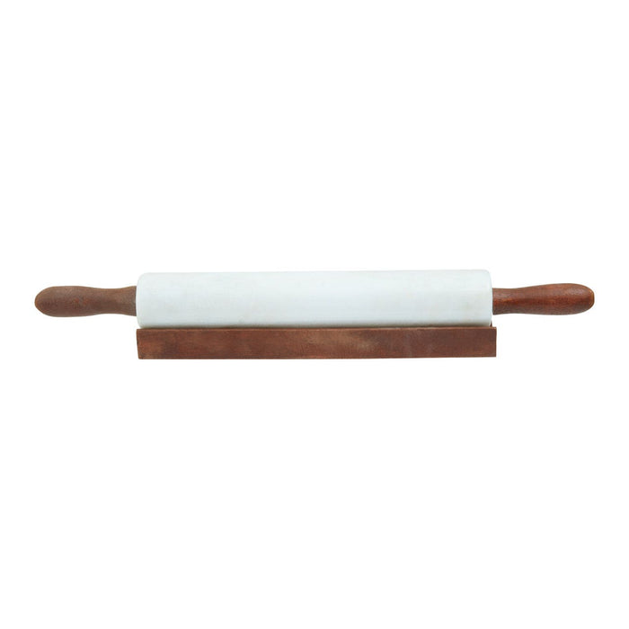 Ziarat White Marble Rolling Pin - Modern Home Interiors