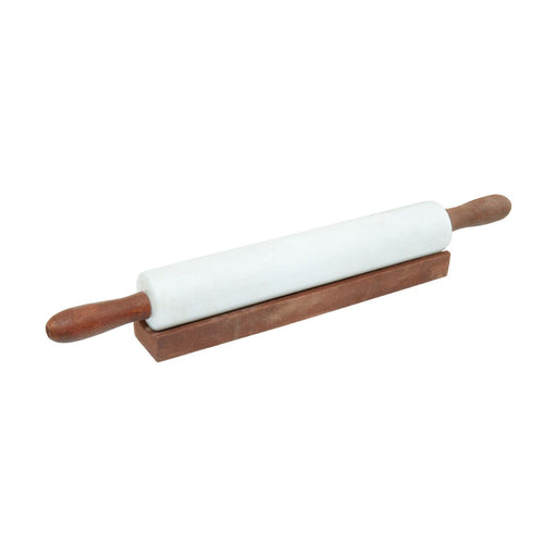 Ziarat White Marble Rolling Pin - Modern Home Interiors