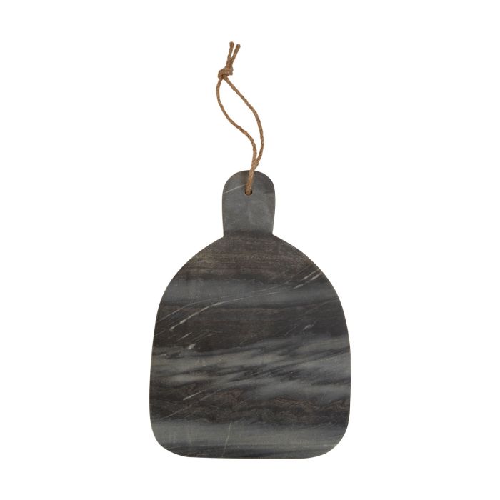 Marble Rounded Chopping Board - Grey