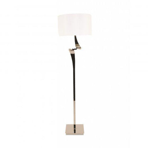 RV Astley Enzo Nickel Floor Lamp - Modern Home Interiors
