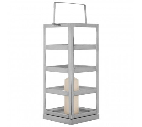 Complements Lantern - Silver - Modern Home Interiors