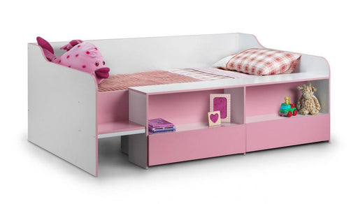 Stella Pink Low Sleeper - Modern Home Interiors