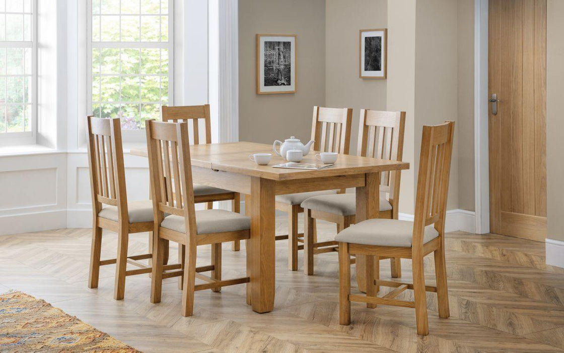 Astoria & Hereford Solid Oak Dining Set - Modern Home Interiors
