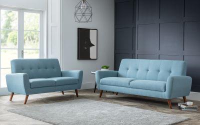 Monza 2 Seater Sofa - Blue - Modern Home Interiors